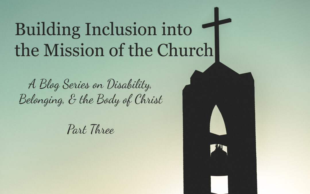 Building Inclusion into the Mission of the Church